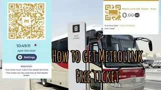 HOW TO GET METROLINK BUS FREE TICKET DOHA QATAR #metrolink #bus #free #ticket #doha #qatar #travel