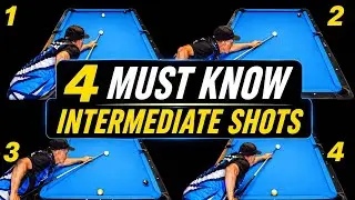 How to shoot these 4 shots with soft power (free Pool lessons)