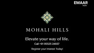Emaar Mohali Hills Plots 📞 95525 24937