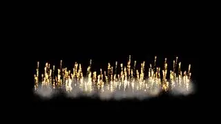 Fireworks Black Screen