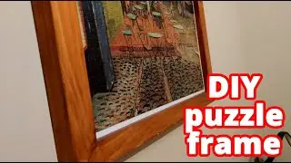 DIY puzzle frame