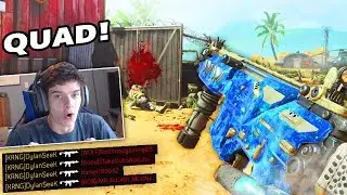 RACE TO QUAD FEED WITH PAY TO WIN DLC WEAPON! BO4 (Peacekeeper)