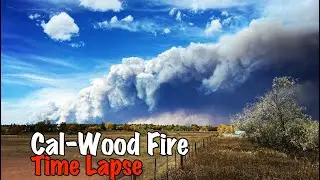 Cal-Wood Fire time lapse from Louisville, CO