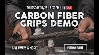 Shape and Build Your Own Custom Carbon Fiber Grips