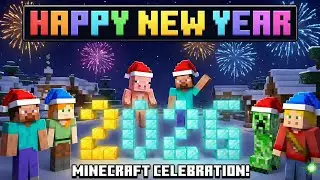 I Built the ULTIMATE New Year's Celebration in Minecraft (2026!) 🎆