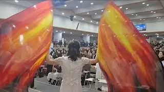 성령의 불타는 교회 #깃발워십(worship flags) #싯딤나무주혜 ##코뿔소tv  #서울김포영광교회 