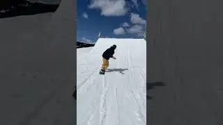 Roll through Peace Park at Copper #snowboarding