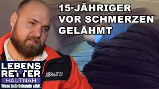 Bewegungsunf&auml;hig: 15-J&auml;hriger ertr&auml;gt Schmerzen still, um Mutter zu sch&uuml;tzen! | Lebensretter hautnah