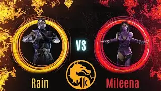 Mortal Kombat 11 - MK2 Rain vs UMK3 Mileena (Very Hard)