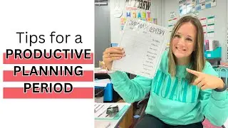 Teacher Planning Tips to Help You Be More Productive