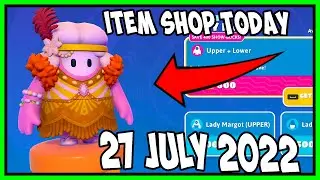 FALL GUYS ITEM SHOP TODAY 27 JULY 2022 - LADY MAGROT