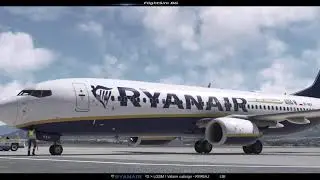 MSFS2020 / PMDG 738 / LBPD  LGSM / Vatsim callsign - RYR6AJ