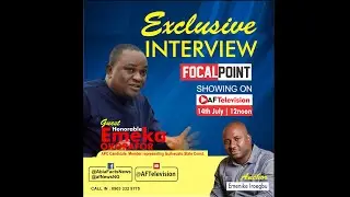 Interaction with Hon. Emeka Okorafor, Member representing Isuikwuato State Constituency, Abia State