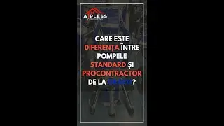 Există 3 diferențe majore &icirc;ntre cele două modele de la Graco, Standard și Procontractor. 3️⃣