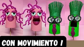 Títeres con rollo de papel higiénico-El mejor video de títeres de YouTube