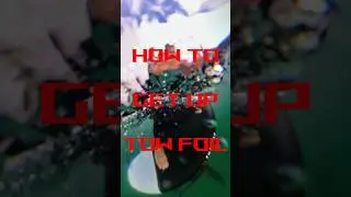 How to tow foil #foil #foiling #ocean #waves