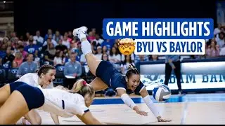 BYU Women's Volleyball vs Baylor | Full Game Highlights (2024)