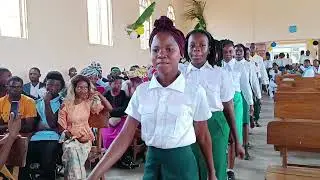 Cerimônia de investidura dos desbravadores da IASD, Central de Nampula, Muhala-Expansão - 12.08.2023