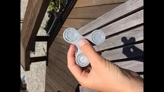 3D Printed Trispinner! *Printed bearings*