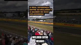 diferen&ccedil;a de TEMPO CHOCANTE entre McLaren e Sauber! #f1 #formula1 #noticias #hulkenberg #mclaren