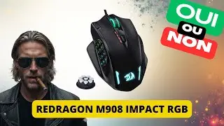 La Redragon M908 Impact MMO Mouse (2025) : une souris ultra personnalisable ou trop compliqu&eacute;e ?