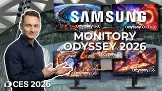 Monitor 1040Hz to PRZESADA? Samsung na CES 2026: 3D bez okular&oacute;w, nowe QD-OLED, Odyssey 6K i 5K