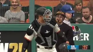Dodgers@Giants. Tyler Glasnow vs. Jason Alexander. Game69. MLB The Show 25.Franchise.Season 26.2026.