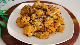 Incredibly delicious and easy... Cauliflower bites with parmesan
