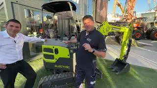 Doosan's electric, remote control station and fully autonomous journey at Bauma 2022