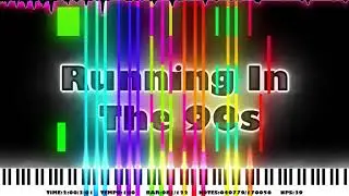 Running In The 90s | 170 Thousand Notes | Black Midi | 8 Bit Version