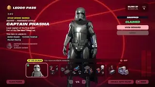 NEW Star Wars Fortnite LEGO Pass Showcase!