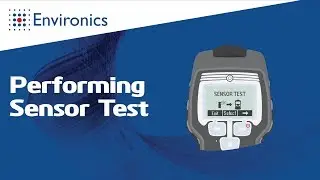 ChemPro100i Performing Sensor Test