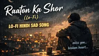 🌃 Raato Ka Shor Lofi💫 Sad Song In Hindi || Relaxing #music