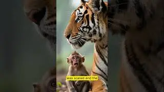 Tiger Saves Monkey from Jackals | Unlikely Jungle Alliance