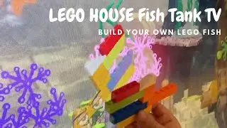 Fish Tank TV LEGO House | How to build a LEGO Fish for Fish Tank TV