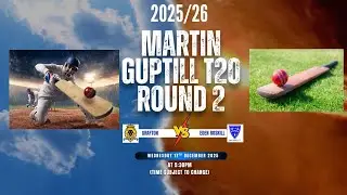 2025/26 Auckland Premier Men Martin Guptill T20 Competition Round 3 - Grafton United vs Eden Roskill