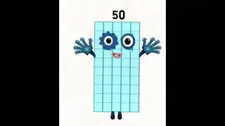 My design of numberblock 50