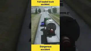 TRUCKERS OF EUROPE'S 3 dangerous truck accident#short#shortsfeed#truck