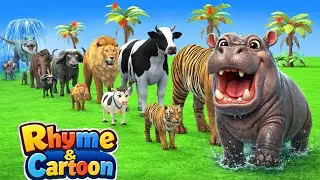 Funny Animal Races for Kids! Cute Pets Compete Compilation