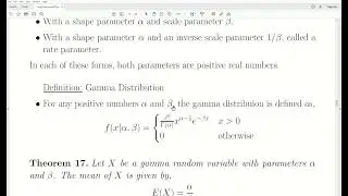 ims29 - Gamma Distribution