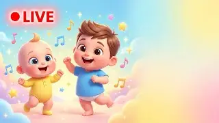 🔴 LIVE Kids Cartoon Song Mix 🎶 | Baby Rhymes & Fun Songs 🧸 | Non-Stop Children Music 24/7