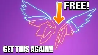 LEARN HOW TO GET FREE NEON WINGS FORTNITE AGAIN! PARTY ROYALE NEON WINGS BACKBLING