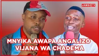 MNYIKA AWAPA ANGALIZO VIJANA WA CHADEMA 