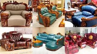 40+ Luxury Wooden Sofa Design Ideas 2025 | Modern Sofa Set Design | Wooden Sofa Design | Corner Sofa