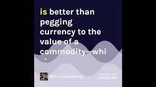 A review: The Bitcoin Standard, by S. Ammous