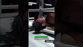 Kurosawa Dominates: Epic Figure 4 Choke Submission! #shorts