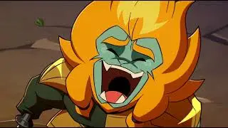 Azure Lion laugh | Monkie Kid Season 4