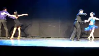 Angel &America/Catherine &Victor (Freestyle PRO-AM Salsa) Salsa Fever Dance Competition March24 2012
