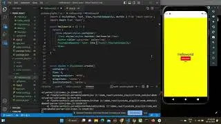 Button in React native