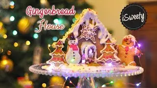Christmas Gingerbread House Tutorial [with Vegan Cookies]
